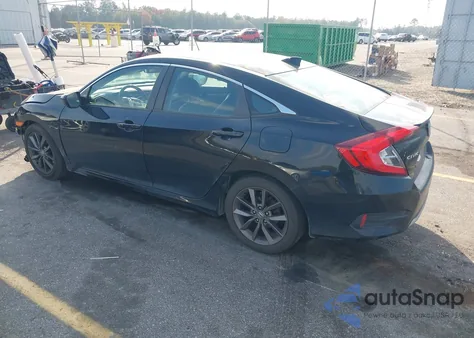 2019 Honda Civic Ex-L from USA, damaged, VIN 19XFC1F79KE008698
